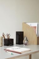Hubsch Schreibtisch Eiche Naturell Grau Hubsch Designwohnen De